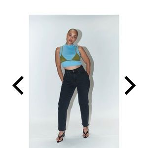 Fashion Brand Company Bikini Mock Neck Top